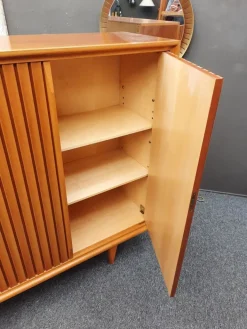 Pamono Mid-Century Cherrywood Highboard by Leo Bub, 1950s Best