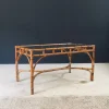 Pamono Mid-Century Chippendale Bamboo Dining Table, Italy, 1960s Best