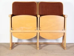 Pamono Mid-Century Cinema Bench from Ton, 1970s Sale