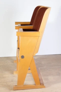 Pamono Mid-Century Cinema Bench from Ton, 1970s Sale