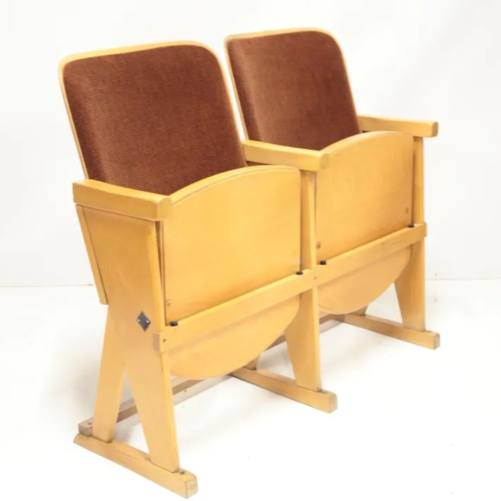 Pamono Mid-Century Cinema Bench from Ton, 1970s Clearance