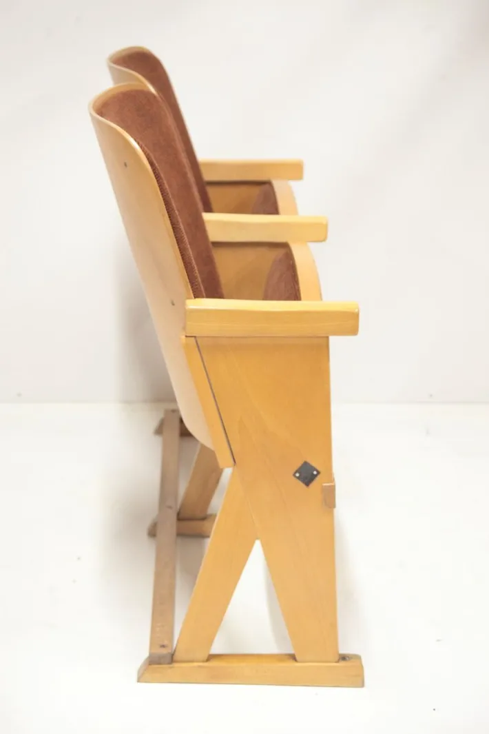 Pamono Mid-Century Cinema Bench from Ton, 1970s Clearance