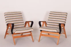 Pamono Mid-Century Czech Armchairs from Tatra Pravenec, 1950s, Set of 2 Hot