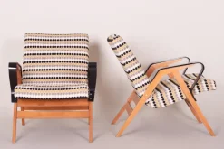 Pamono Mid-Century Czech Armchairs from Tatra Pravenec, 1950s, Set of 2 Hot