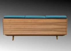 Pamono Mid-Century Czech Sofa Bed in Ash from Jitona, 1960s Outlet