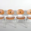 Pamono Mid-Century Czechoslovakian Kids School Chairs, Set of 4, 1970s Best