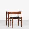 Pamono Mid-Century Danish Dressing Table in Teak with Ottoman from Dyrlund, 1960s, Set of 2 Sale