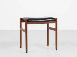 Pamono Mid-Century Danish Dressing Table in Teak with Ottoman from Dyrlund, 1960s, Set of 2 Sale