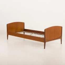 Pamono Mid-Century Danish Modern Teak Bed by Sidelmann Jakobsen, 1960s Online