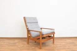 Pamono Mid-Century Danish Oak Armchair by Leif Alring for Madsen & Schubell, 1960s Best
