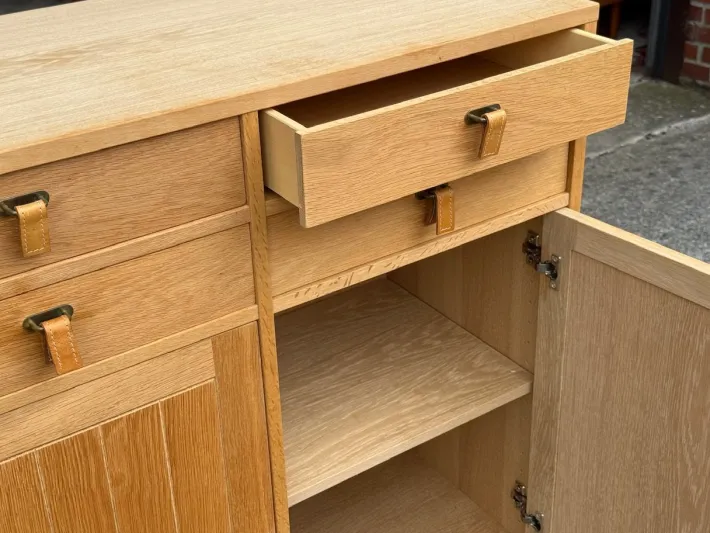 Pamono Mid-Century Danish Oak Dresser by Kurt Østervig for Tranekær Møbler, 1970s