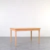 Pamono Mid-Century Danish Oak Extendable Dining Table, 1960s