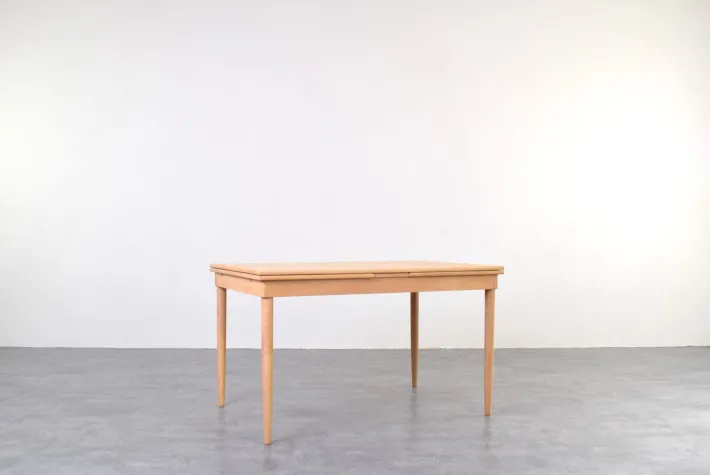 Pamono Mid-Century Danish Oak Extendable Dining Table, 1960s