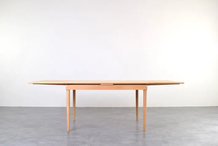 Pamono Mid-Century Danish Oak Extendable Dining Table, 1960s