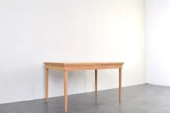 Pamono Mid-Century Danish Oak Extendable Dining Table, 1960s