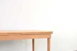 Pamono Mid-Century Danish Oak Extendable Dining Table, 1960s