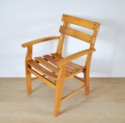 Pamono Mid-Century Danish Patinated Childrens Chair in Beech, 1950s Discount