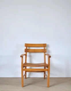 Pamono Mid-Century Danish Patinated Childrens Chair in Beech, 1950s Discount