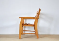 Pamono Mid-Century Danish Patinated Childrens Chair in Beech, 1950s Discount