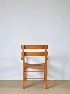 Pamono Mid-Century Danish Patinated Childrens Chair in Beech, 1950s Discount