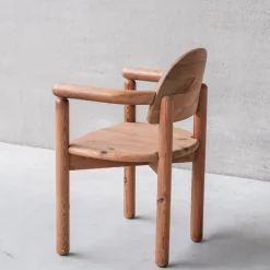 Pamono Mid-Century Danish Pine Dining Chairs attributed to Rainer Daumiller Best