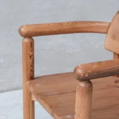 Pamono Mid-Century Danish Pine Dining Chairs attributed to Rainer Daumiller Best