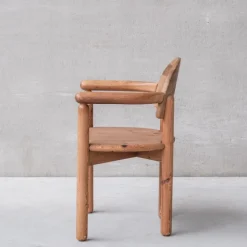 Pamono Mid-Century Danish Pine Dining Chairs attributed to Rainer Daumiller Best