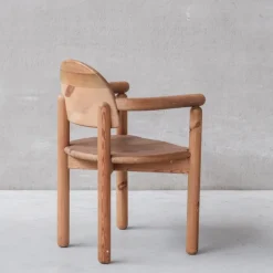 Pamono Mid-Century Danish Pine Dining Chairs attributed to Rainer Daumiller Best