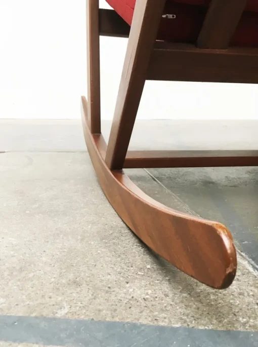 Pamono Mid-Century Danish Rocking Chair by Poul Volther for Frem Røjle Sale