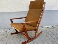 Pamono Mid-Century Danish Rocking Chair by Poul M. Volther Sale