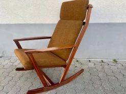 Pamono Mid-Century Danish Rocking Chair by Poul M. Volther Sale