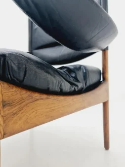 Pamono Mid-Century Danish Rosewood Armchair by Kristian Vedel Modus for Willadsen Møbelfabrik, 1960s Clearance