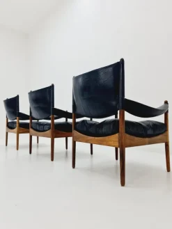 Pamono Mid-Century Danish Rosewood Armchair by Kristian Vedel Modus for Willadsen Møbelfabrik, 1960s Clearance