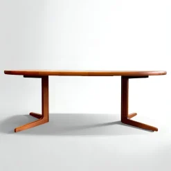 Pamono Mid-Century Danish Round and Oval Extendable Dining Table in Teak, 1960s Best