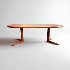 Pamono Mid-Century Danish Round and Oval Extendable Dining Table in Teak, 1960s Best