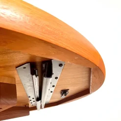 Pamono Mid-Century Danish Round and Oval Extendable Dining Table in Teak, 1960s Best