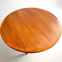 Pamono Mid-Century Danish Round and Oval Extendable Dining Table in Teak, 1960s Best