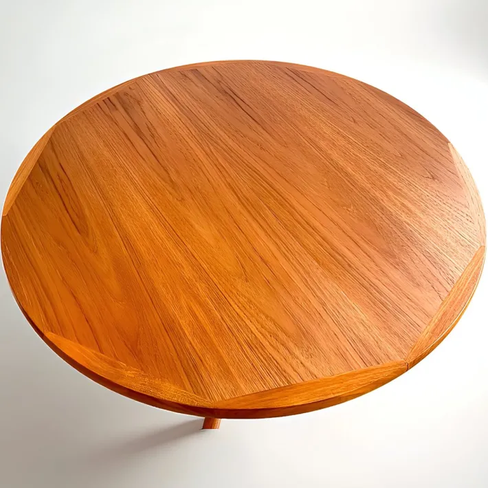 Pamono Mid-Century Danish Round and Oval Extendable Dining Table in Teak, 1960s Best