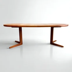 Pamono Mid-Century Danish Round and Oval Extendable Dining Table in Teak, 1960s Best
