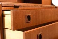 Pamono Mid-Century Danish Secretaire in Teak Hot