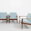 Pamono Mid-Century Danish Sofa Set in Teak attributed to Ib Kofod Larsen, Set of 3 Outlet
