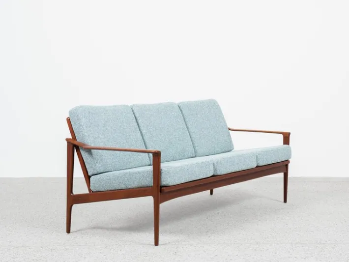 Pamono Mid-Century Danish Sofa Set in Teak attributed to Ib Kofod Larsen, Set of 3 Outlet