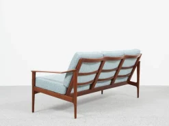 Pamono Mid-Century Danish Sofa Set in Teak attributed to Ib Kofod Larsen, Set of 3 Outlet