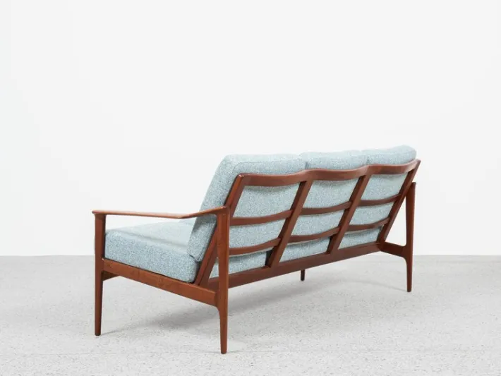 Pamono Mid-Century Danish Sofa Set in Teak attributed to Ib Kofod Larsen, Set of 3 Outlet