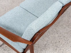 Pamono Mid-Century Danish Sofa Set in Teak attributed to Ib Kofod Larsen, Set of 3 Outlet