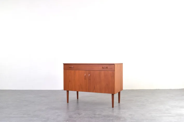 Pamono Mid-Century Danish Teak Cabinet from Clausen & Son, 1960s New