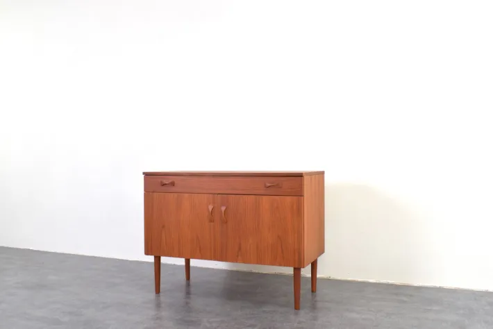 Pamono Mid-Century Danish Teak Cabinet from Clausen & Son, 1960s New