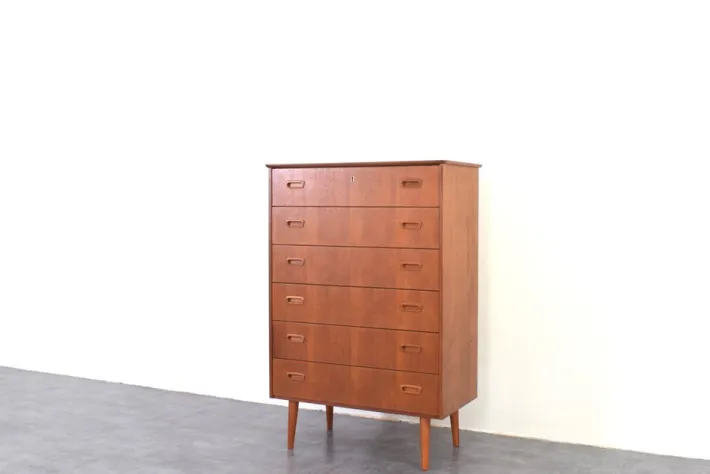 Pamono Mid-Century Danish Teak Chest of Drawers, 1960s Best