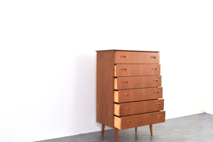 Pamono Mid-Century Danish Teak Chest of Drawers, 1960s Best