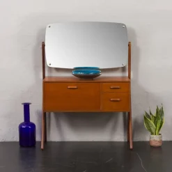 Pamono Mid-Century Danish Teak Dressing Table from Ølholm Møbelfabrik, 1960s Discount